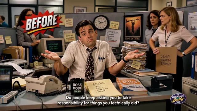 Satirical Infomercial for Accountability Buddy
