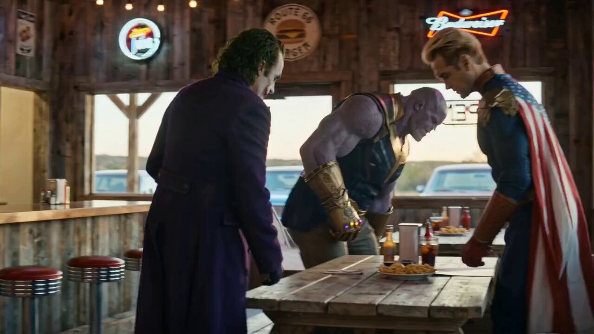 Three villains getting together