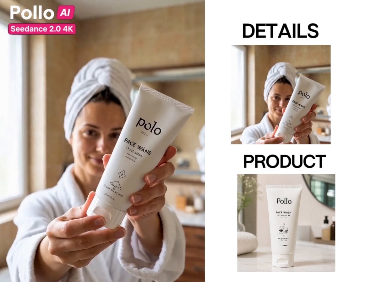 Commercial for Pollo face wash