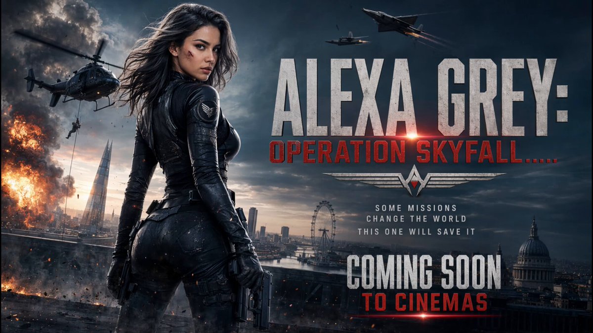 A Hollywood Spy Thriller Action Sequence