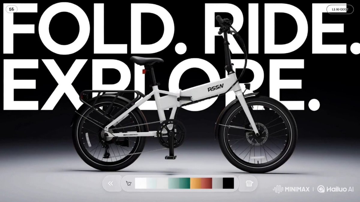 Premium e-bike e-commerce visual experience