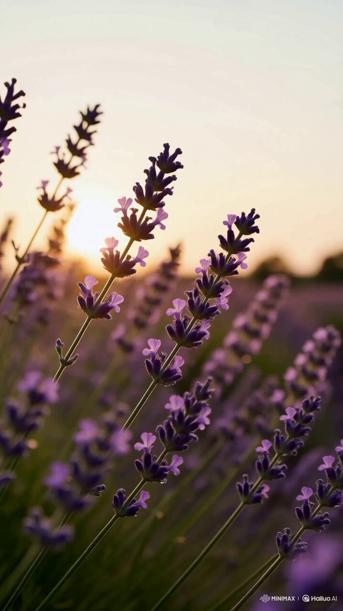Luxury fragrance commercial in a lavender field