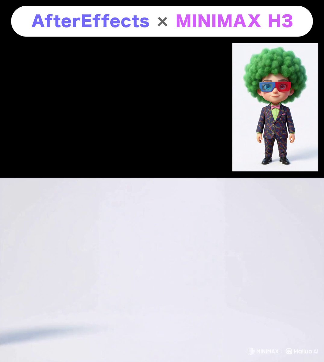 Combining After Effects animations with MiniMax H3
