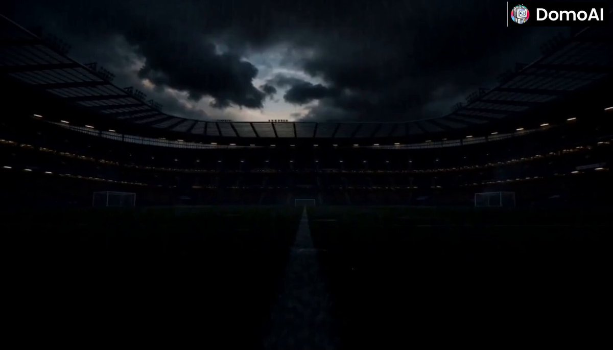 Cinematic cable TV football promo