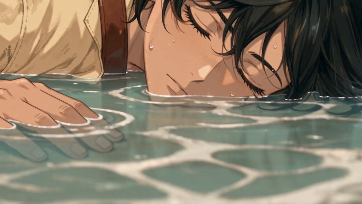 Deserted island survival anime trailer