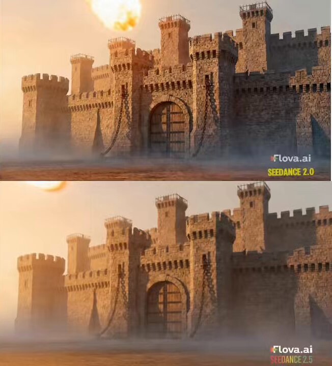 Epic Battle Scene Comparison