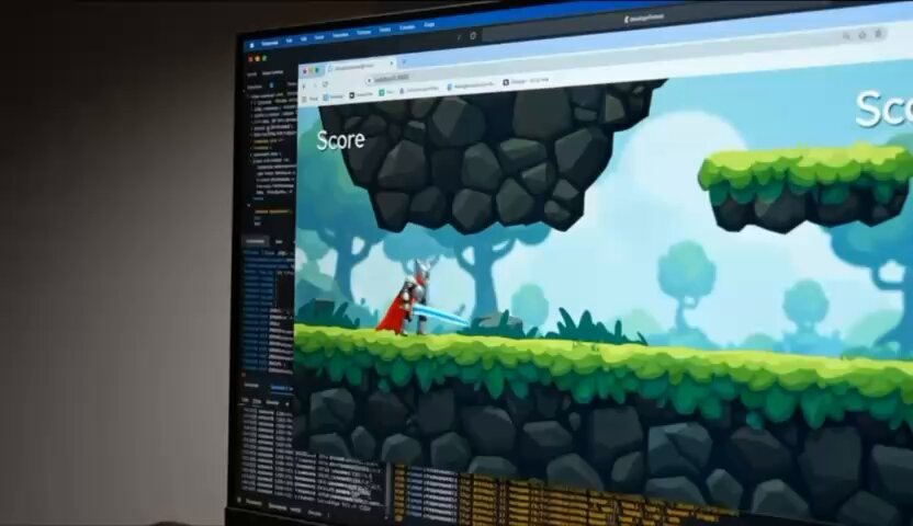Localhost HTML5 browser game demo