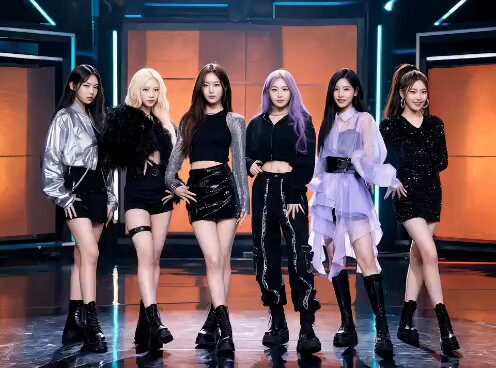 AI K-Pop Music Video Concept