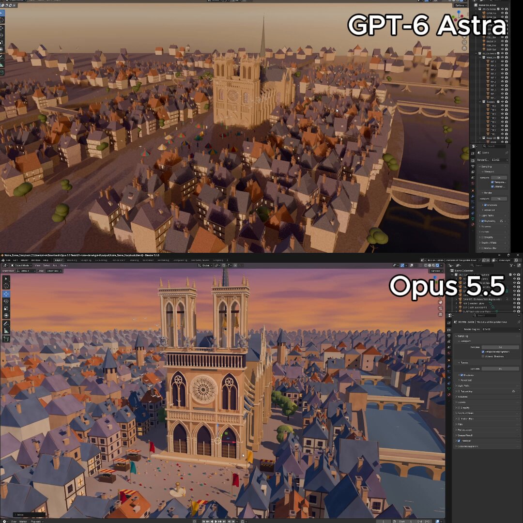 Procedural Cartoon Scene Generation Comparison
