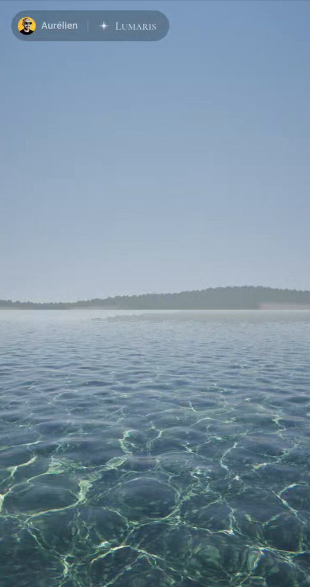 A realistic 3D water simulation