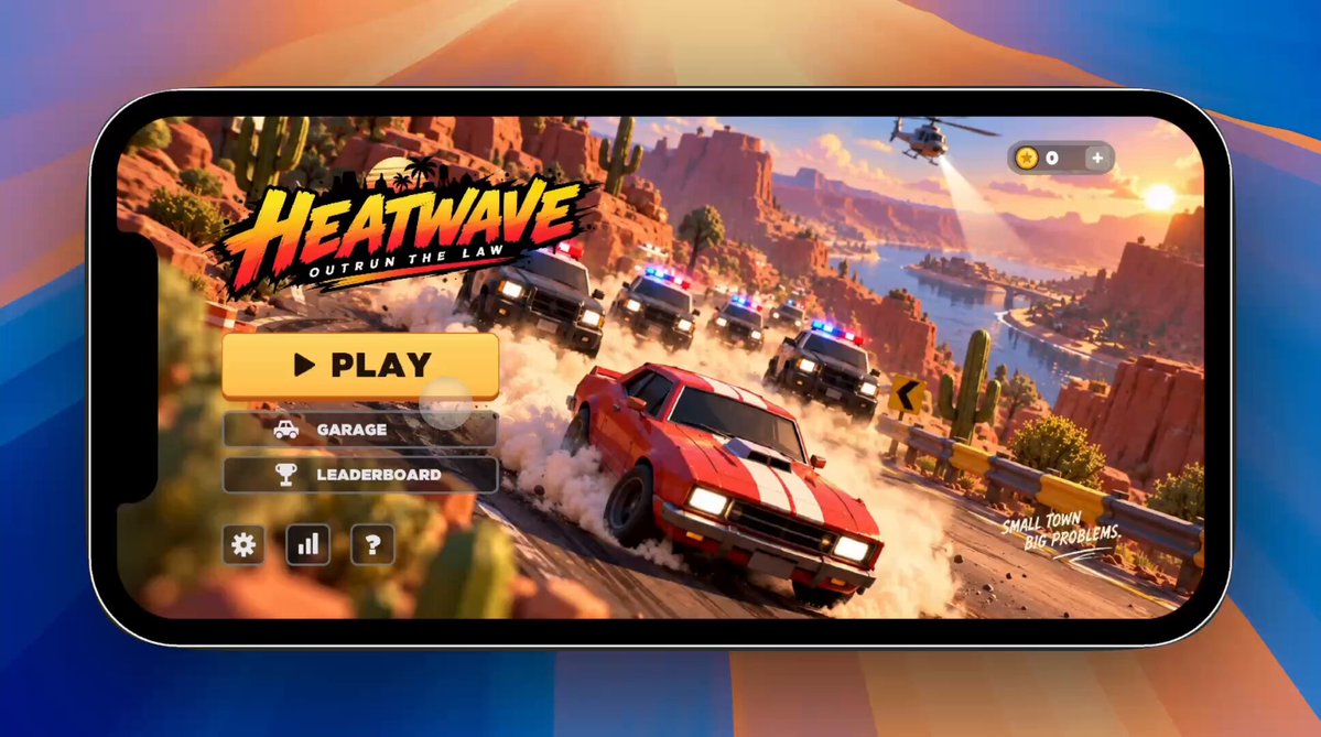 Top-down police chase arcade game in Unity