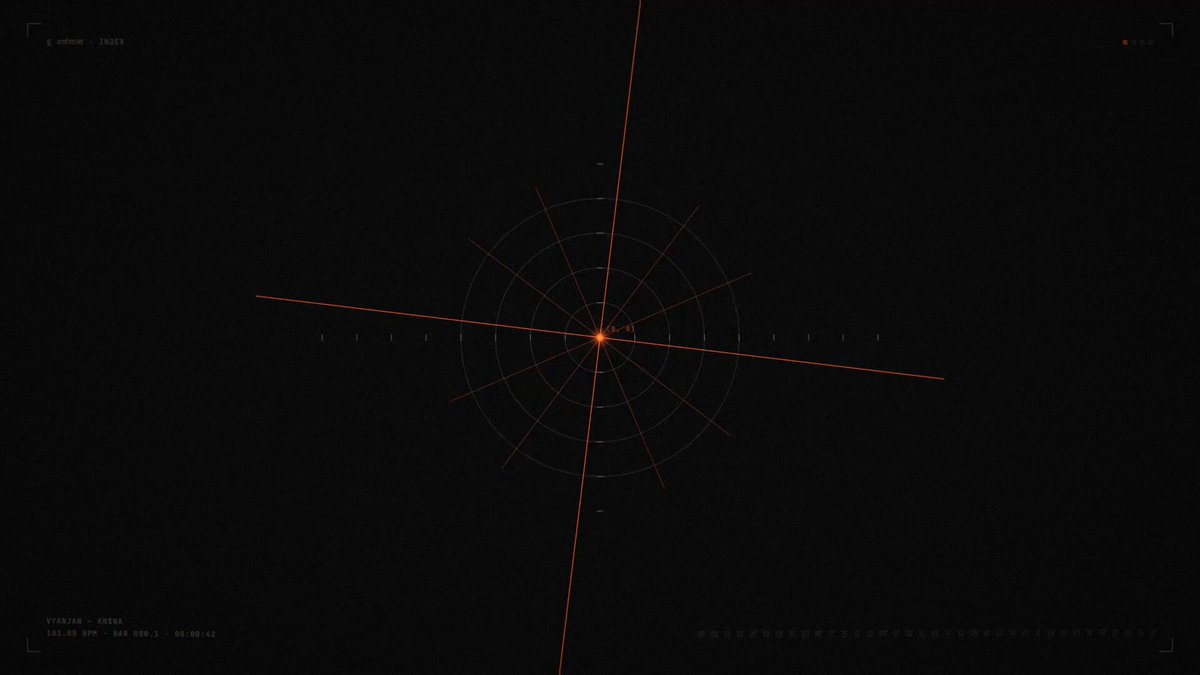 A video created entirely with code