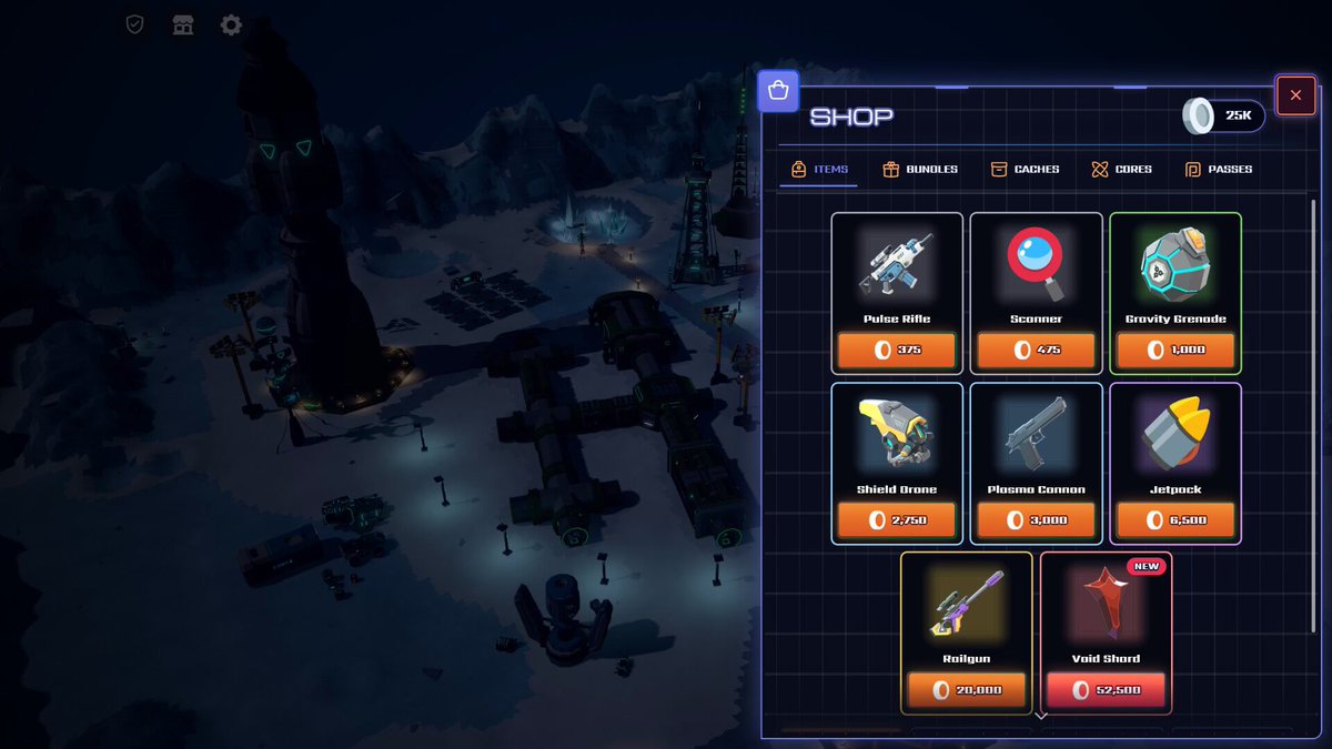 Sci-fi game UI and 3D map generation
