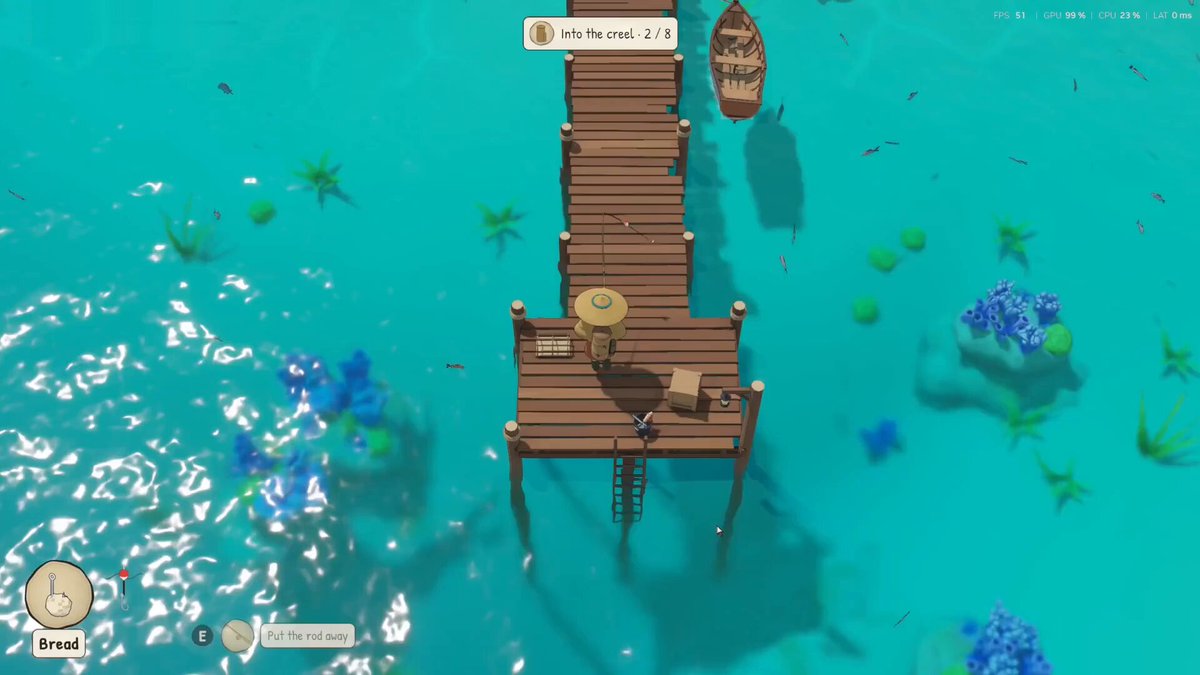 Island game built with Blender and Unity