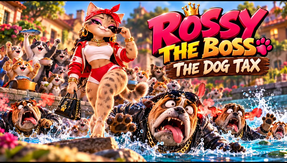Rossy The Boss animated cartoon short