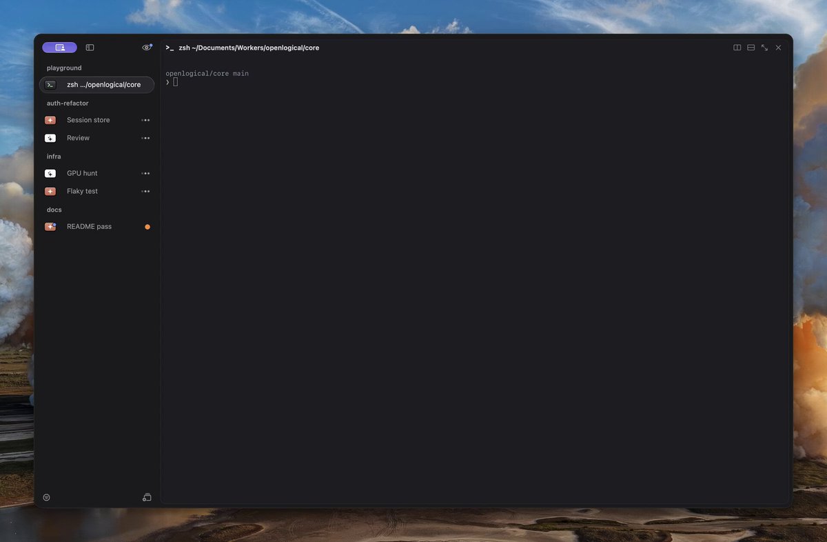 Native macOS coding agent with remote connection