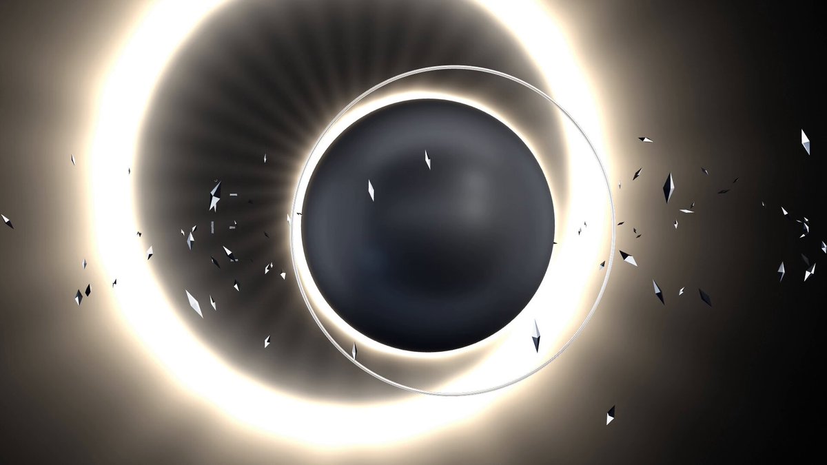Eclipse cinematic 3D title sequence
