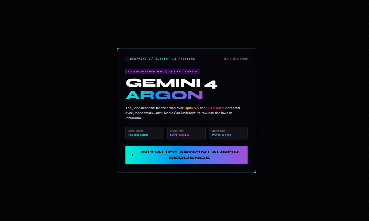 Motion graphics video about Gemini comeback