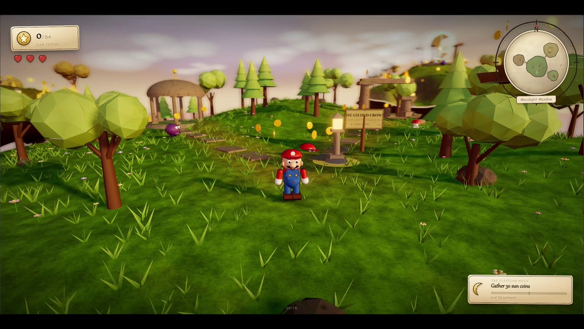 3D Mario game generated with DeepSeek