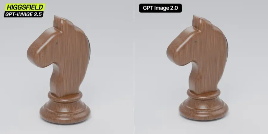 Rotate a Wooden Chess Knight Through a Seamless Turntable