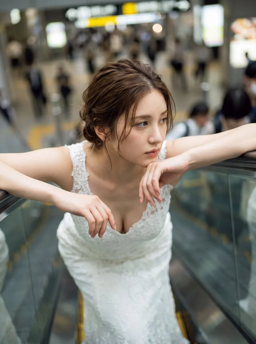 Profile / Avatar - Escalator Dreaming Bride in Osaka Station