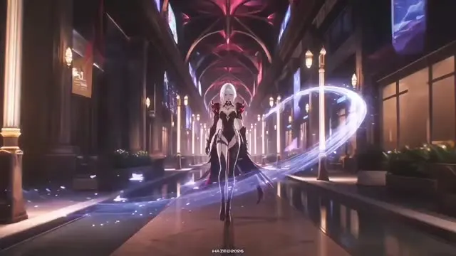 silver-haired warrior