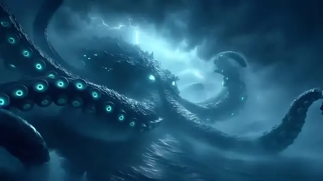 Giant Octopus Storm