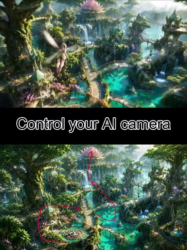 Fairy's Flight through Enchanted Lotus Realm
