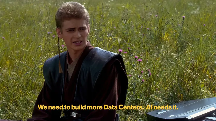 A meme summarizing AI discourse