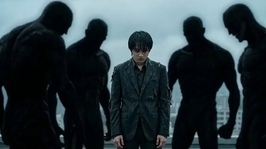 High budget style action fight scene