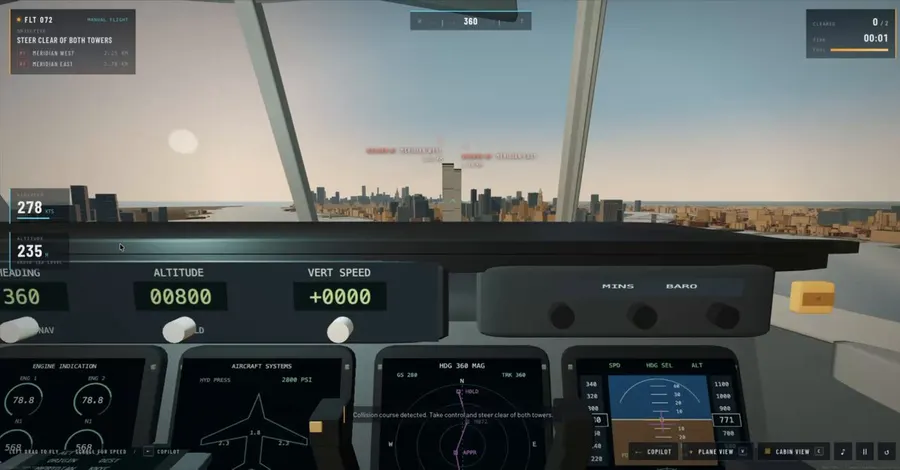 Aeroplane simulator game built with Claude