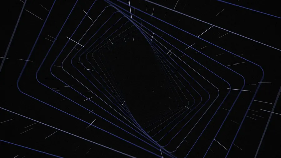 AI generated motion design video