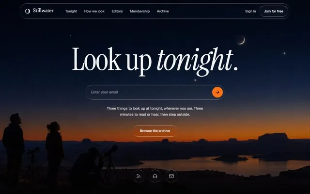 Liquid glass landing preview