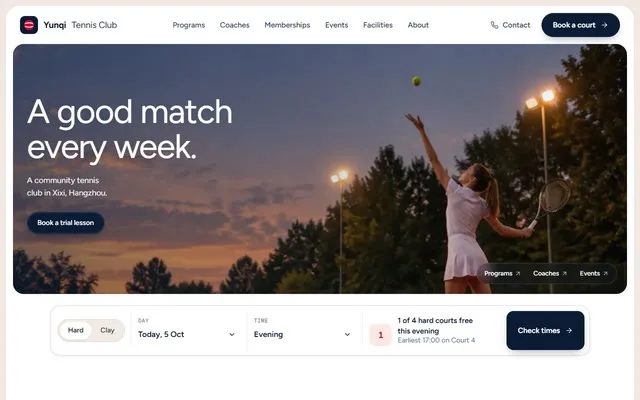 Sky sports club site preview