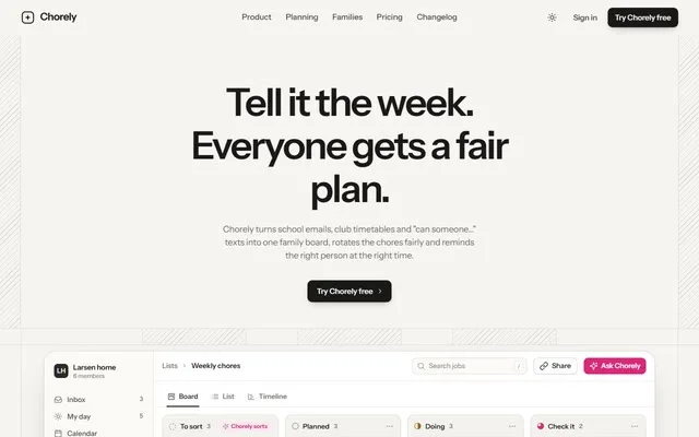 TaskMuse AI product site preview