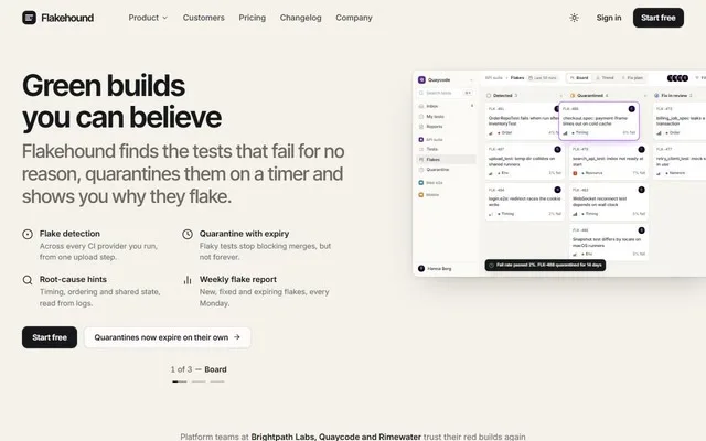 Tracklane dev tool preview